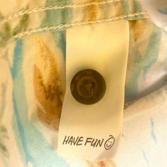 BOGO Hurley - Hawaiian Style Short Sleeve Shirt - size M - Picture 5 of 5